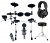 XDrum DD-402 E-Drum-Set Komplettset inkl. Hocker & Kopfhörer -