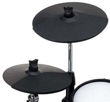 XDrum DD-530 E-Drum Set mit Mesh Heads (elektronisches Schlagzeug, Kopfhörer-Anschluss, 400 Sounds) - 