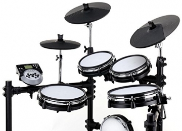 XDrum DD-530 E-Drum Set mit Mesh Heads (elektronisches Schlagzeug, Kopfhörer-Anschluss, 400 Sounds) - 